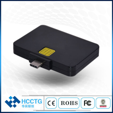 ACR39U-H1 Lecteur de Carte d'identité eID Smart Card USB ID Gris