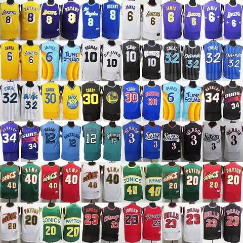 Wholesale Bulls No. 23 blue high quality embroidered basketball