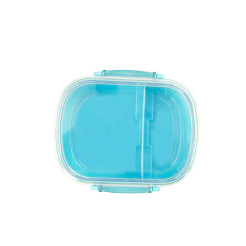 1pc Japanese Style Single Layer Lunch Box With Bamboo Lid, Microwavable Bento  Box For Office Workers And Students