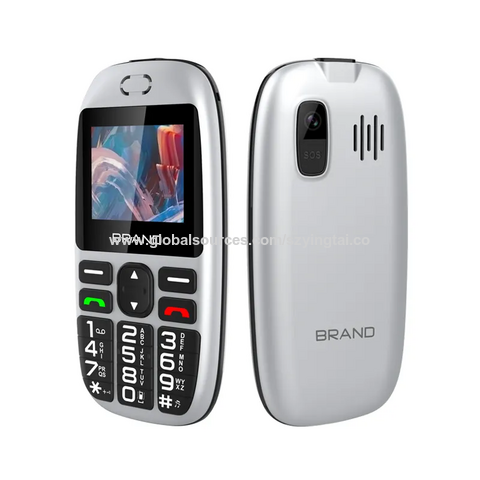 Achetez en gros Quad Band Senior Bar Téléphone 2g/3g Téléphone Mobile Mtk  Chipset, Grande Police Pour Les Personnes âgées Chine et Téléphone Portable  Pour Personnes âgées à 8 USD