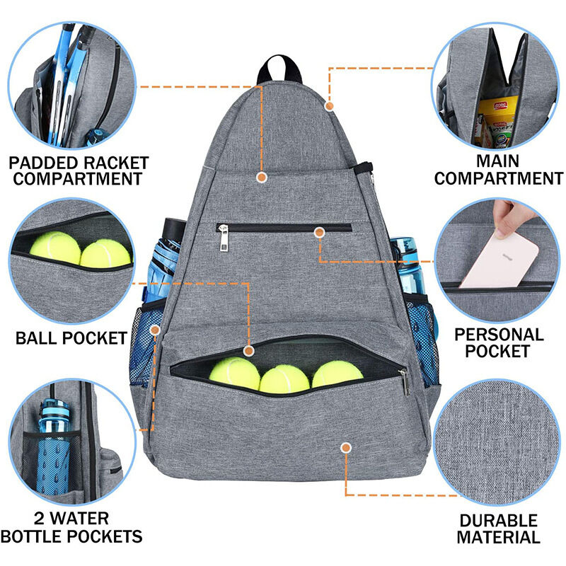 Buy Wholesale China Wholesale Unisex Sports Tennis Racket Bag Custom Print Tennis Backpack