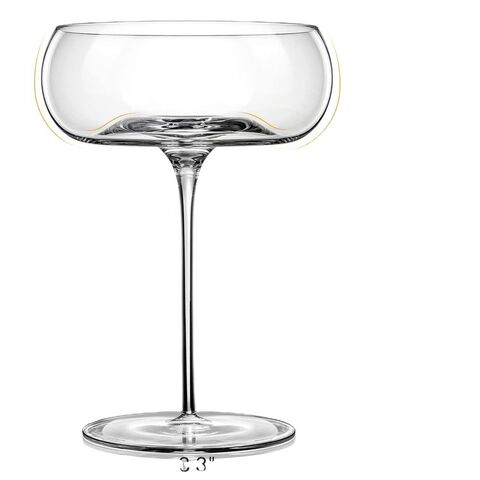 Lot De 6 Verres à Margarita En Cristal - Élégance Et Durabilité – Cocktail Connexion