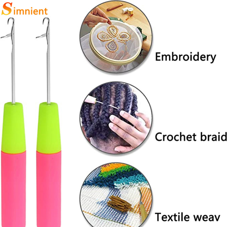 5pcs Wig Accessories Hook Needle Latch Crochet Hook Hair Weave