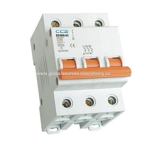 Disjoncteur de courant résiduel miniature 1 pôle 400v Protecteur
