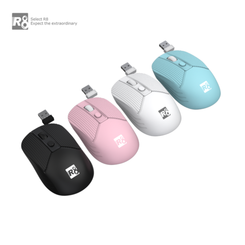 Buy Wholesale China R8 Oem Dip Adjustable 4d Wireless Mouse For Daily Work  & Wireless Ergonomic Optical Mouse at USD 1.7