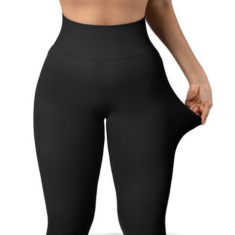 Compre Calças femininas push up magro leggings cintura alta