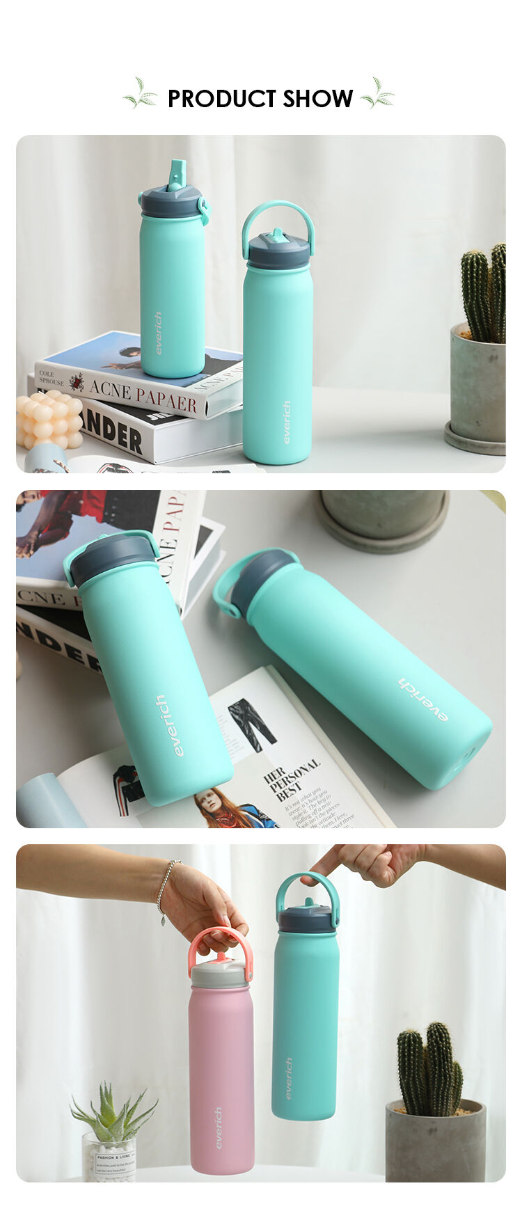 Buy Wholesale China Everich Hotsale Custom Odm Oem Portable Double Wall ...