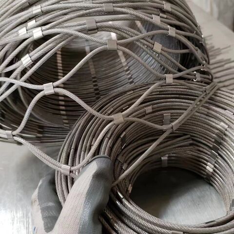 Maille de corde d'acier inoxydable - Chine Fournisseur, Gros