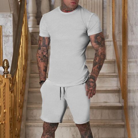 Men's Tracksuit 2 Piece for DAF Print T-Shirt and Shorts Set