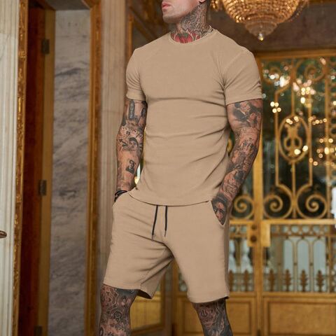 Men's Tracksuit 2 Piece for DAF Print T-Shirt and Shorts Set