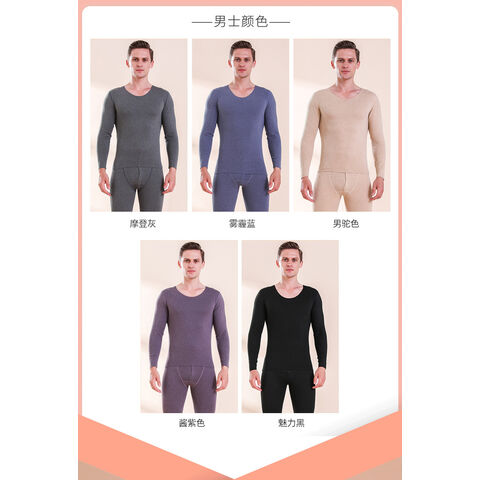 Winter Thermo Lingerie Seamless Ladies Warm Clothing Men's Long Johns  Underwear Suit - China Thermal Underwear Set and Warm Long Johns price