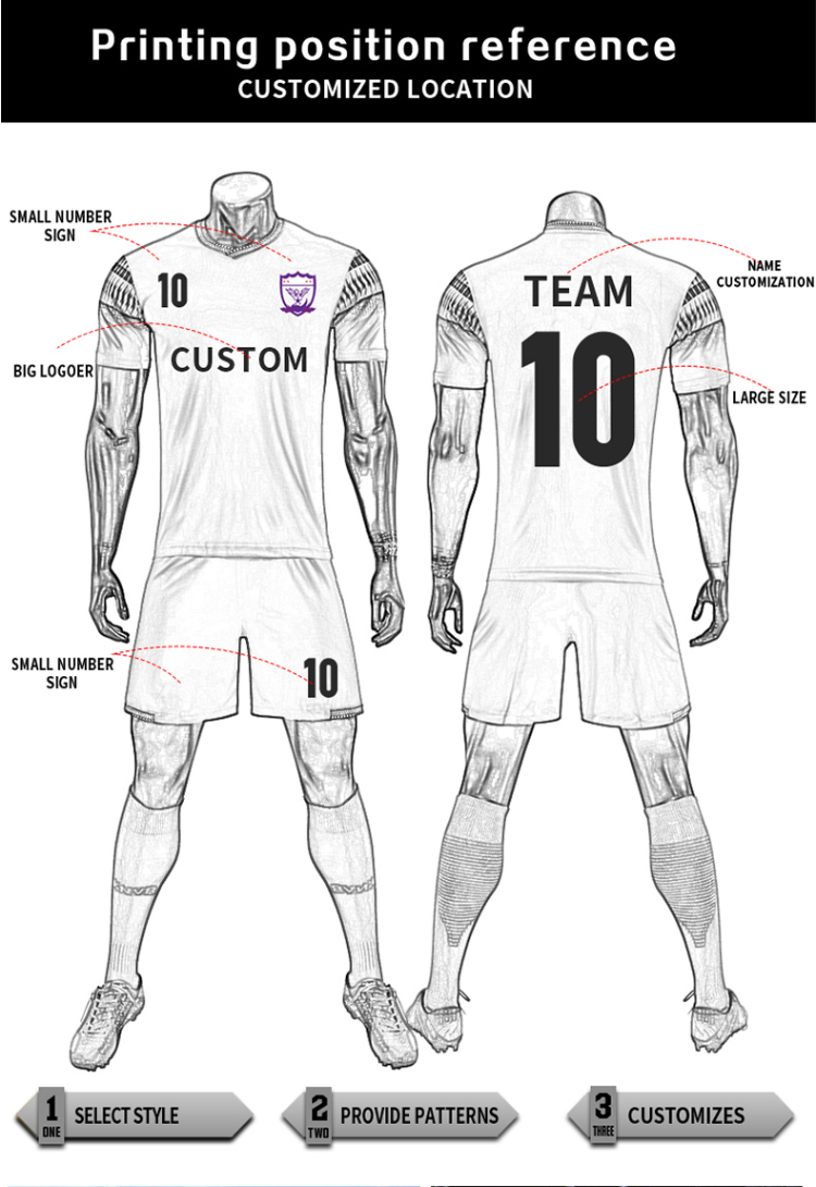 Buy Wholesale China New Men Boys Soccer Jersey Uniform Adult Soccer