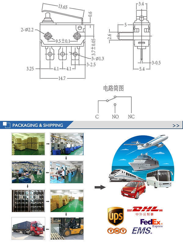 Buy Wholesale China Sale Waterproof Miniature Switches / Wholesale The ...