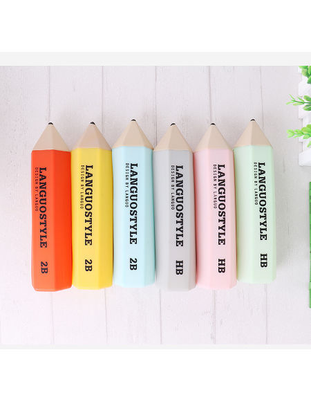 Buy Wholesale China New Supplier Silicone School Pencil Case Pencil Shape  Silicone Bag With String Cute Pencil Pouch With Display Box & Pen Case at  USD 0.95
