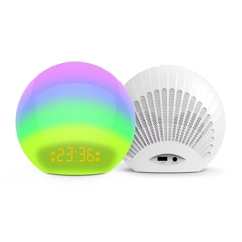 Buy Wholesale China Wakeup Light Smart Led Display Clock Bluetooth