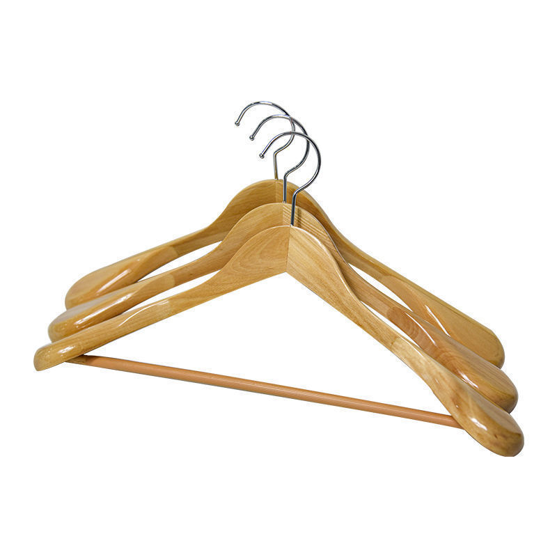 Buy Wholesale China Highgrade Wide Shoulder Wooden Suits Hanger