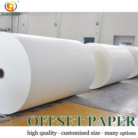 Eco Friendily White Bond Paper / 80gsm Uncoated Paper for Printing &  Packaging