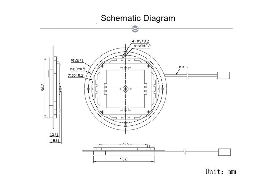 Jcn228 The Precision Is Less Than 10cm Internal High Precision South ...