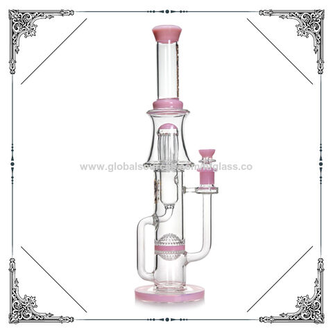 Buy Wholesale China High Quality Phoenix Glass 18 Inches Recycler Tall Big  Straight Tube Tobacco Smoking Water Pipe Bong Wholesale & Glass Bong Smoking  Water Pipe Recycler at USD 12