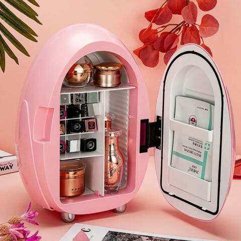 Mini Skincare 4L/6L/8L/10L Custom Logo Pink Cosmetic Refrigerators Beauty  Makeup Fridge - China Mini Refrigerator Household, Mini Fridge for Cosmetic