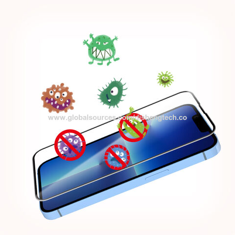 Protection d'écran antibactérienne en verre trempé ultra-résistant