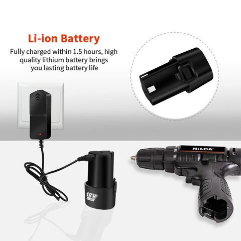 Buy Wholesale China 2023 Lithium Electric Drill Household 12v