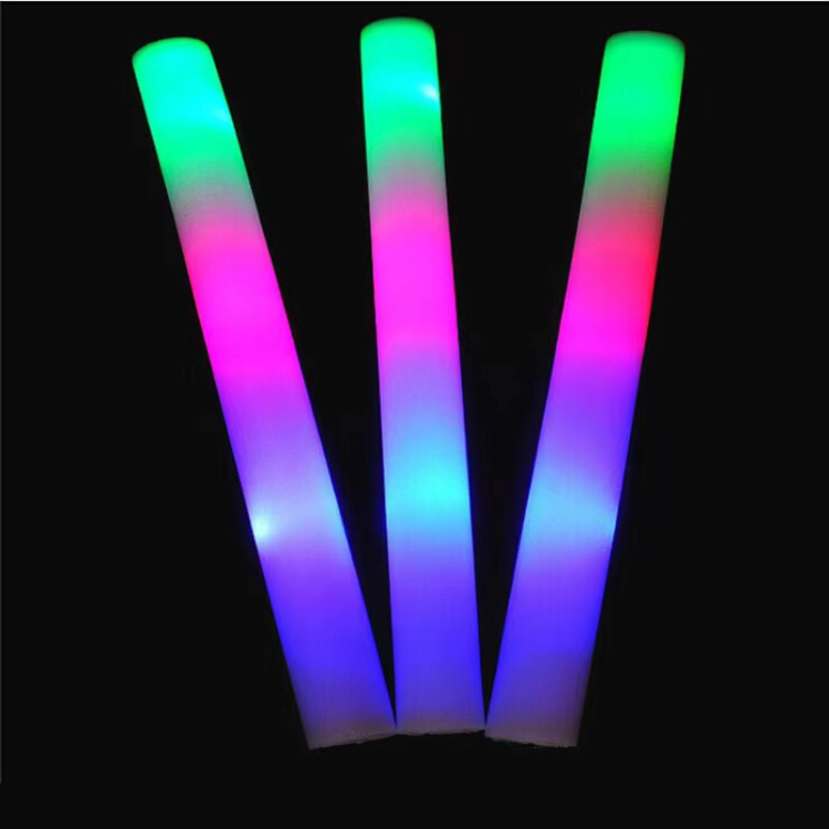 Buy Wholesale China Hot Sell Colorful Concert Party Supplies Led Sponge Glow  Foam Stick Bulk & Glow Sticks Bulk at USD 0.3