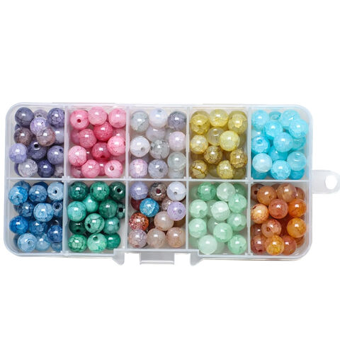 Clay Beads Kit 6mm Polymer Clay Heishi Beads Plastic Bead Acrylic