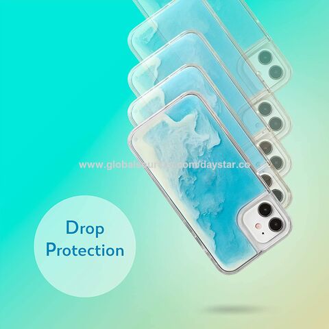 Buy Wholesale China Tenchen Luxury Neon Sand Liquid Phone Case For Iphone  13 14 15 Pro Max Luminous Glitter Case Cover & For Iphone 15 Glitter Case  at USD 1.27