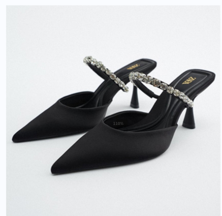 Leather Single-Shoe Pointed High Heels High Quality Women's Shoes