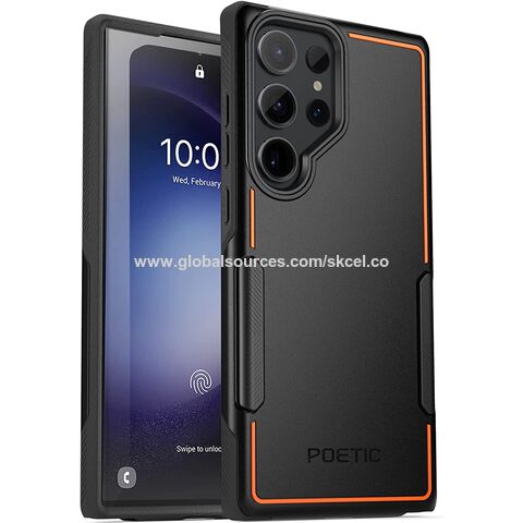 Funda protectora compatible con la funda Samsung Galaxy S23 Ultra, funda  protectora delgada y delgada de cuerpo completo, teléfono móvil con funda  magnética giratoria