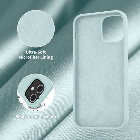 Funda transparente compatible con iPhone 12 Mini, bonita funda delgada de  silicona suave, antiarañazos, a prueba de golpes, para mujeres y niñas
