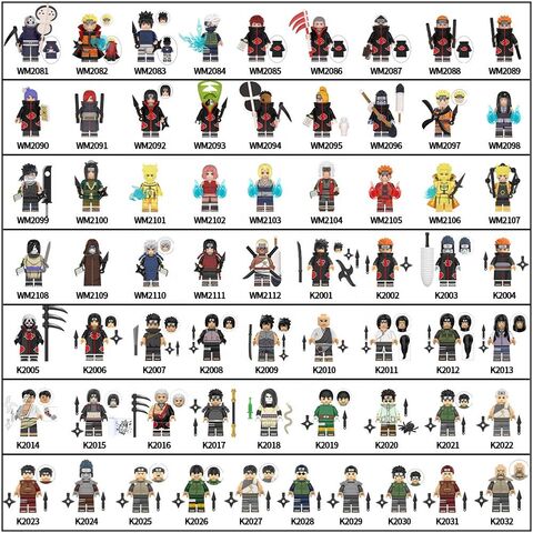 Wm Blocks Japanese Anime Cartoon Mini Demon Slayer Agatsuma