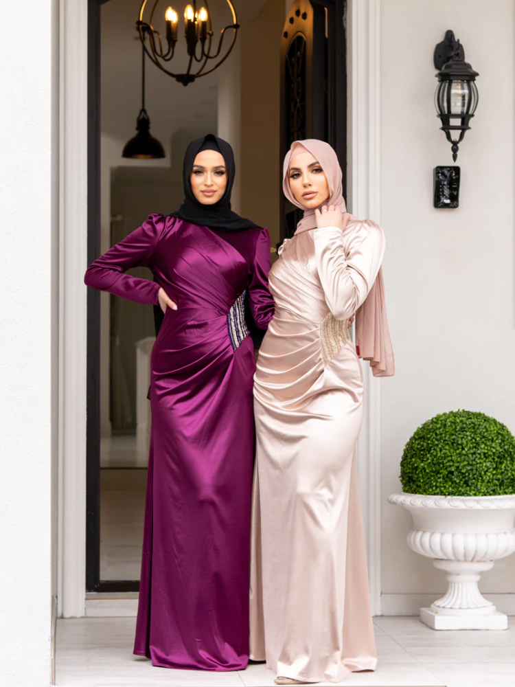 Maxi Dress Dress Princess Muslimah PRINCESS DRESS KEMBANG (FREE