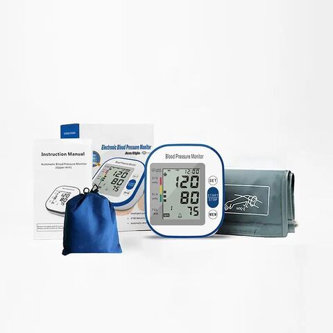 Blood Pressure Monitor, Mericonn Upper Arm Digital Blood Pressure Monitors  Cuff BP Machine Automatic Heart Rate Pulse Monitor with Backlight Display  and Voice Function Home Use 