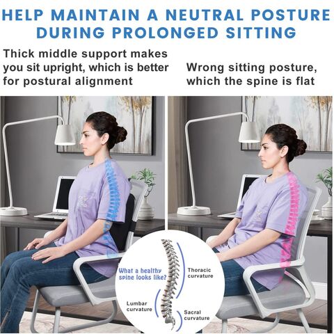 Lumbar Cushion Sitting Chair Lower Back Support Lumbar Back