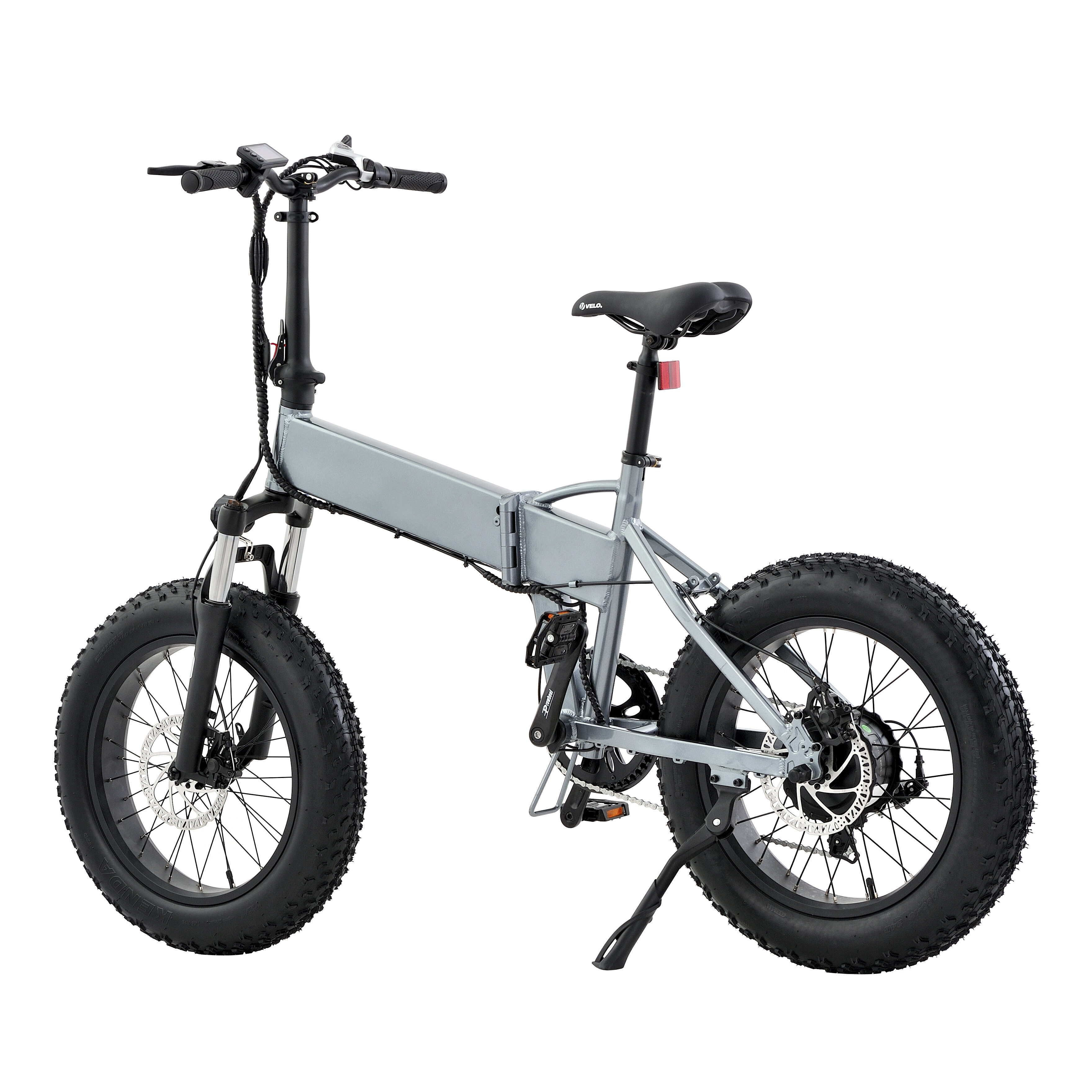 Mens electric folding store bike