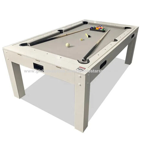 4 em 1 Multi mesa de jogo 7FT de bilhar, mesa de bilhar com