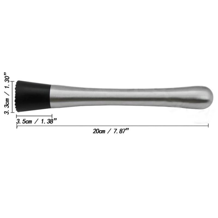 Buy Wholesale China Food Grade Custom Stainless Steel Cocktail Muddler