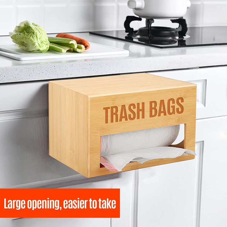 Kitchen Rubbish Bag Round Storage Bag Miscellaneous Wall Hanging Organizer  Convenient Extraction Box Storage Bag Kitchen Hanging Bag Bags Kitchen  Heavy Duty M Liners Simple Human Large Yard 