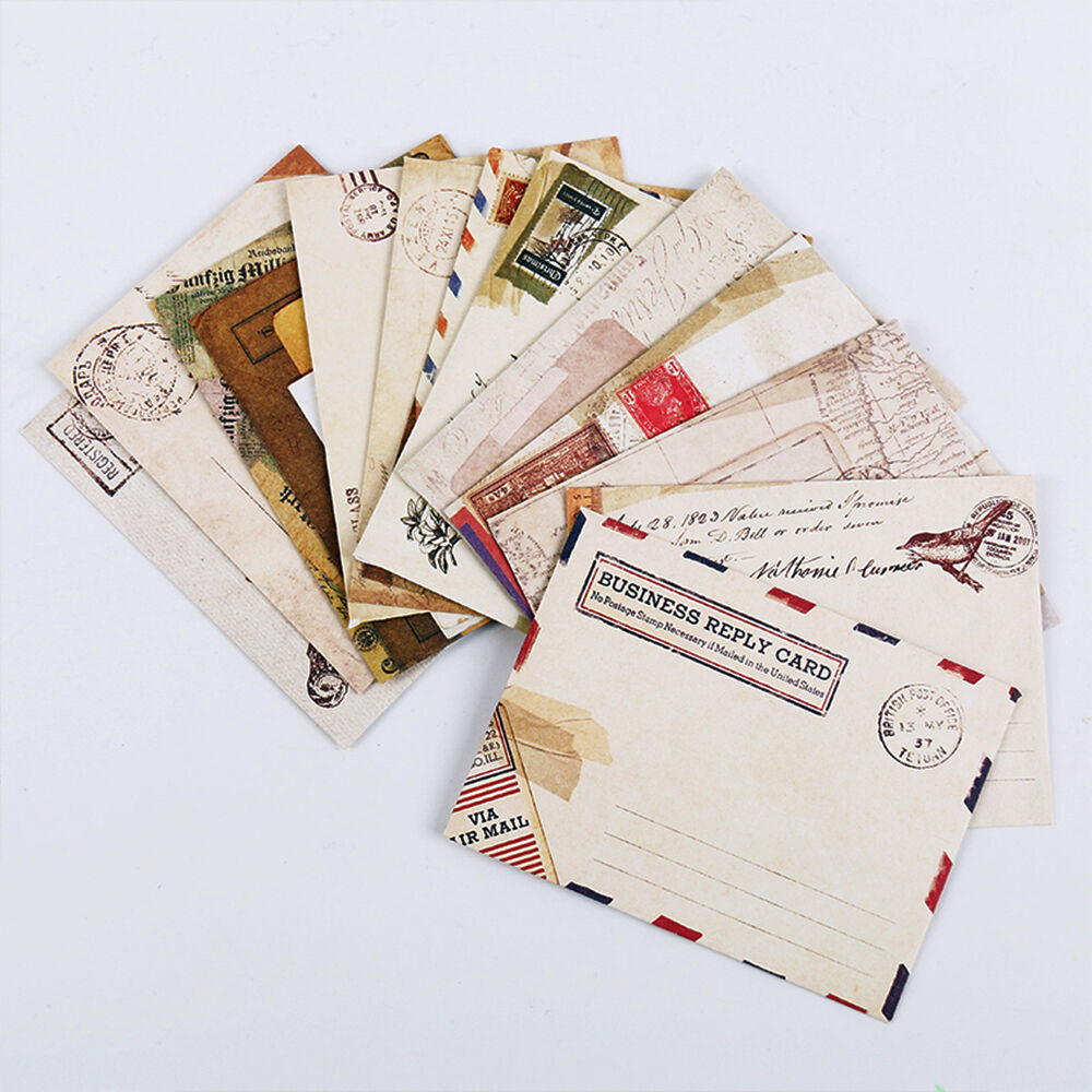 Buy Wholesale China Customized Logo Eco-friendly Mini Vintage Brown Kraft  Paper Envelopes Cute Cartoon Paper Stationery Gift Envelope & Envelopes at  USD 0.01