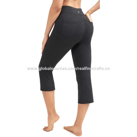 IUGA High Waisted Bootcut Yoga Pants for Women with Pockets | Tummy Control  Workout Pants
