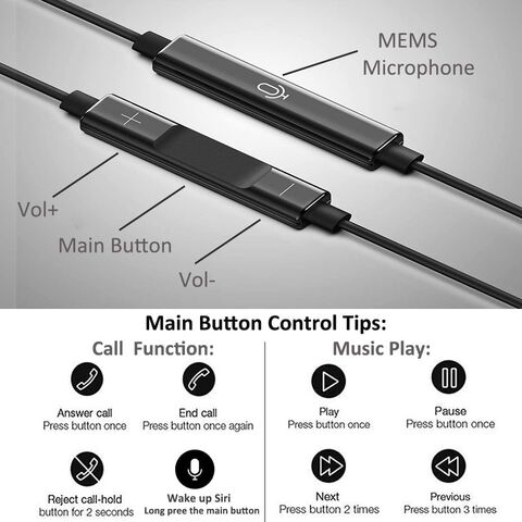 Paquete de 2 auriculares Apple con conector Lightning (micrófono integrado  y control de volumen) auriculares estéreo intrauditivos compatibles con