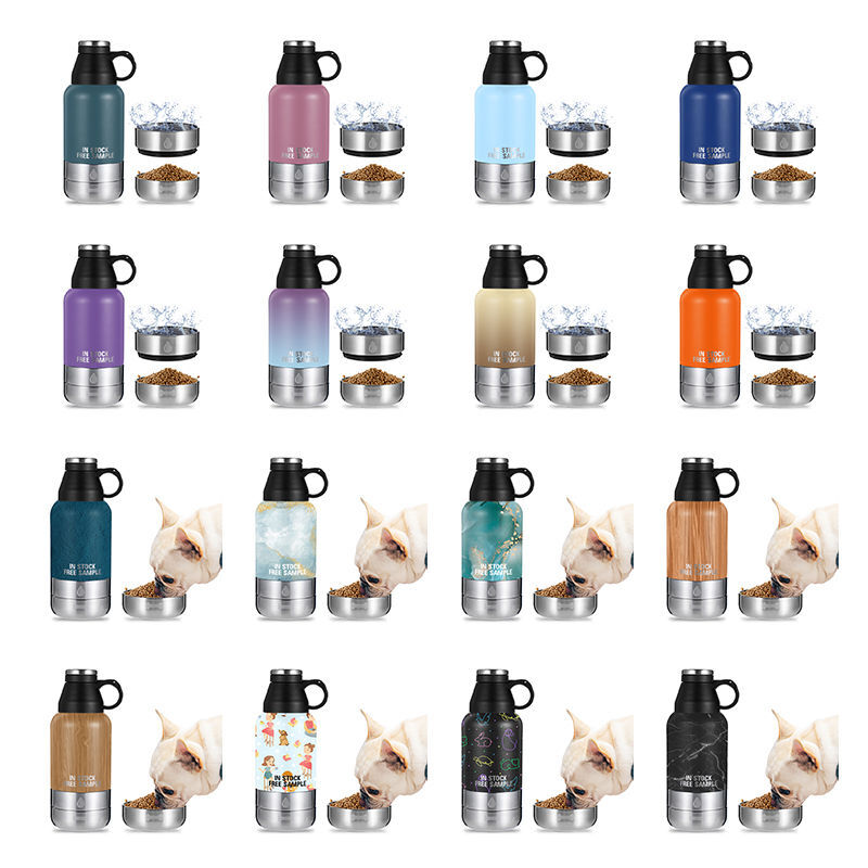 Buy Wholesale China 32oz 64oz Bpa Free Stainless Steel Dog Bowl Water