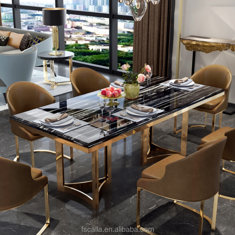 Alibaba Luxury Dining Table Sets Living Room Light Luxury Dining - Main Image