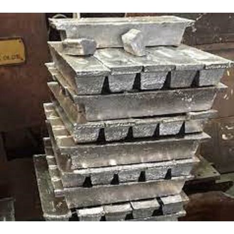 remelted lead ingots