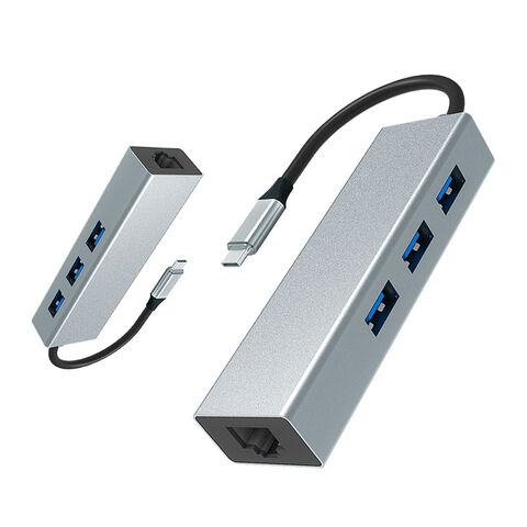 Achetez 2-en-1 USB-C / Adaptateur USB-A Hub Pour Ordinateur Portable 4-Port  USB2.0 3.0 Station D'accueil de Séparateur Pour la Souris, Clavier de Chine