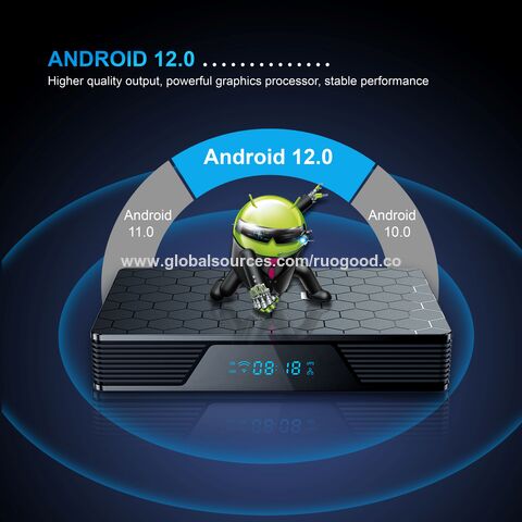 Boîtier Android TV Android 10.0 Quad Core 4K 2 Go + 16 Go