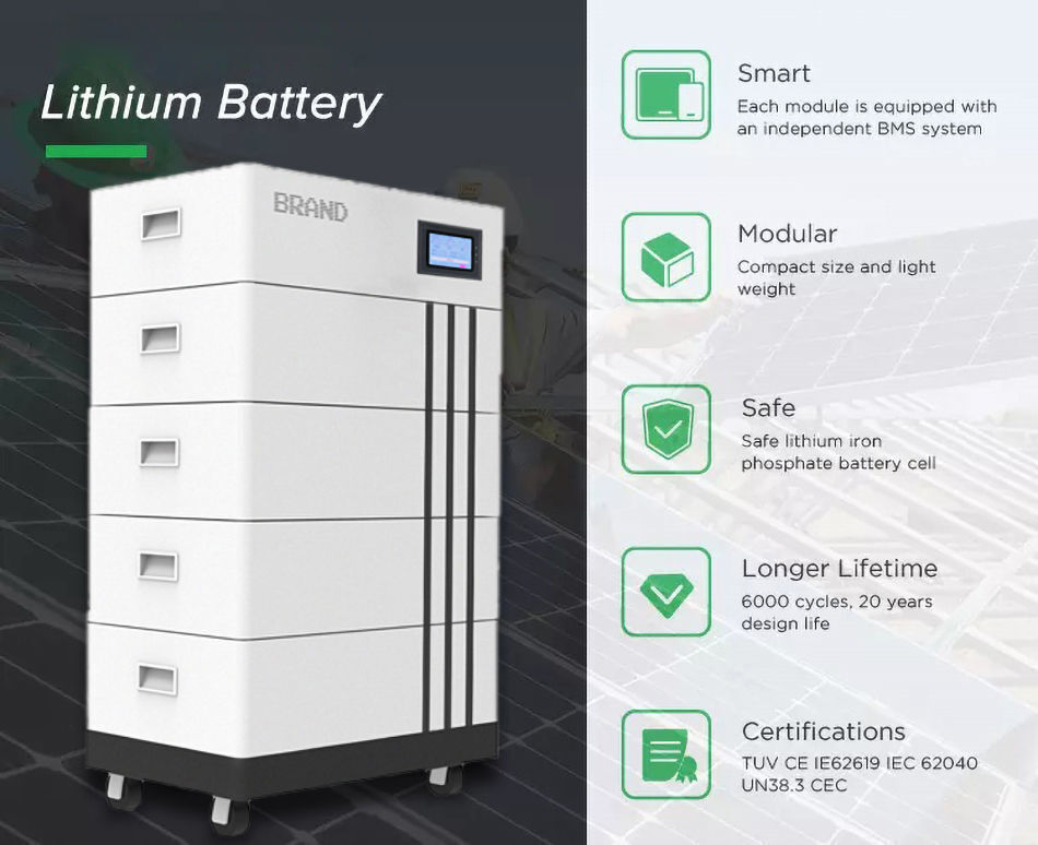 Buy Wholesale China Solar Battery 96v~ 384v High Voltage Storage ...