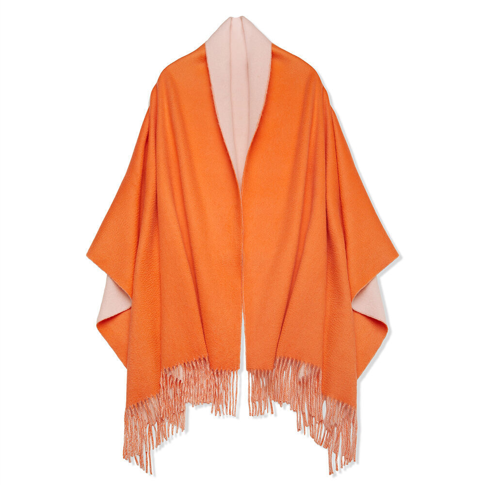 Buy Wholesale China Wholesale Custom Warm Cashmere Poncho With Trim ...